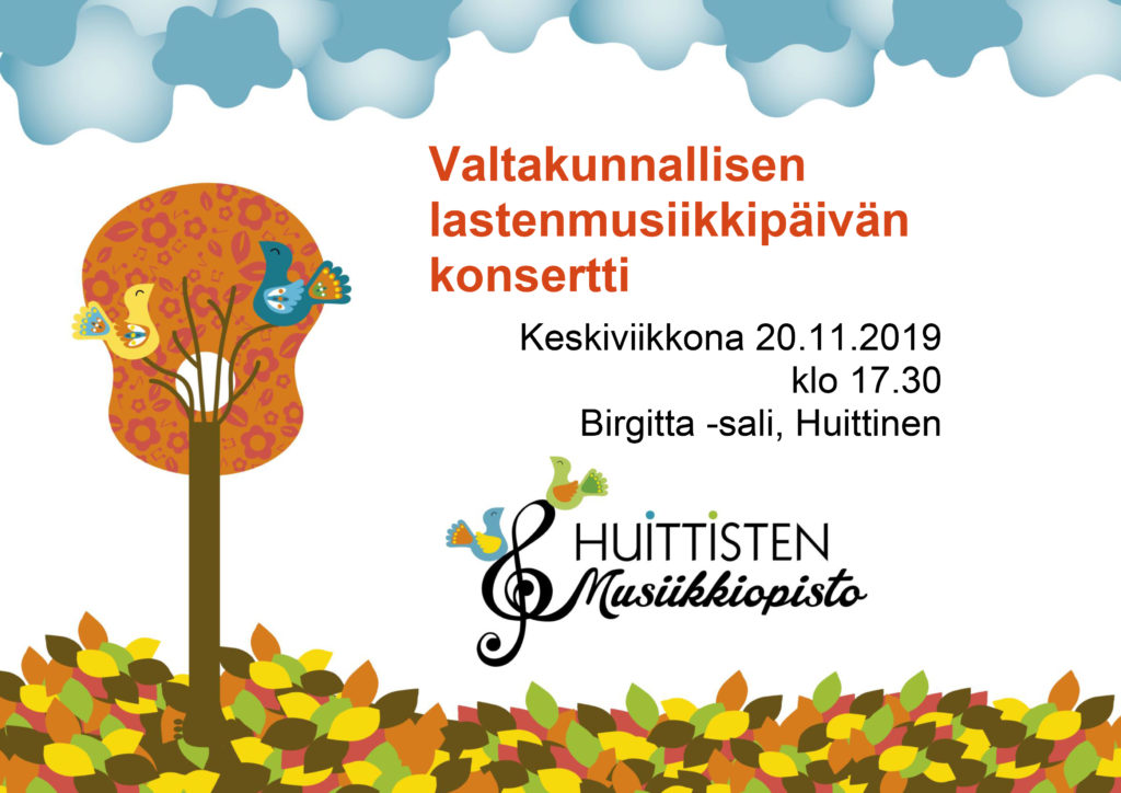 Valtakunnallisen lastenmusiikkipäivän konsertti, Huittinen