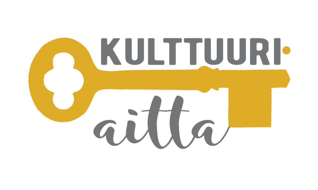 Kulttuuriaitta Logo Keltaharmaa